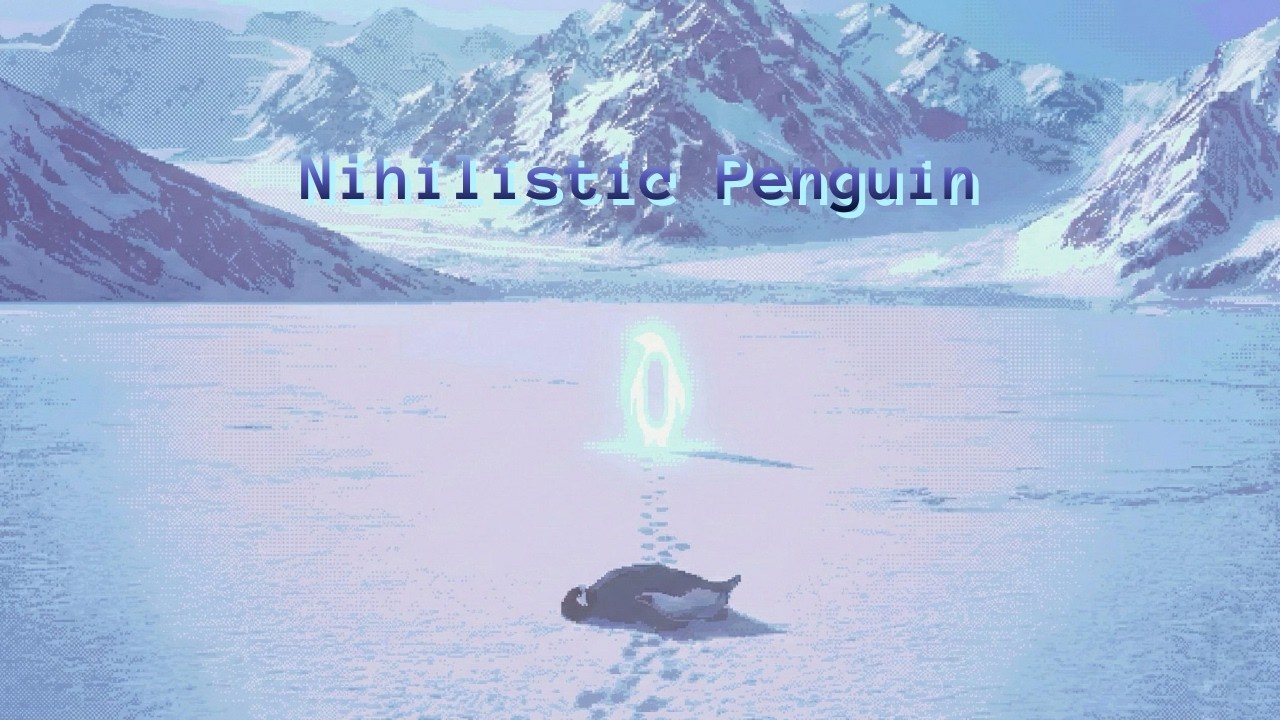 That Penguin Walking Alone in the Storm ❄️ | Lofi Pixel Vibes