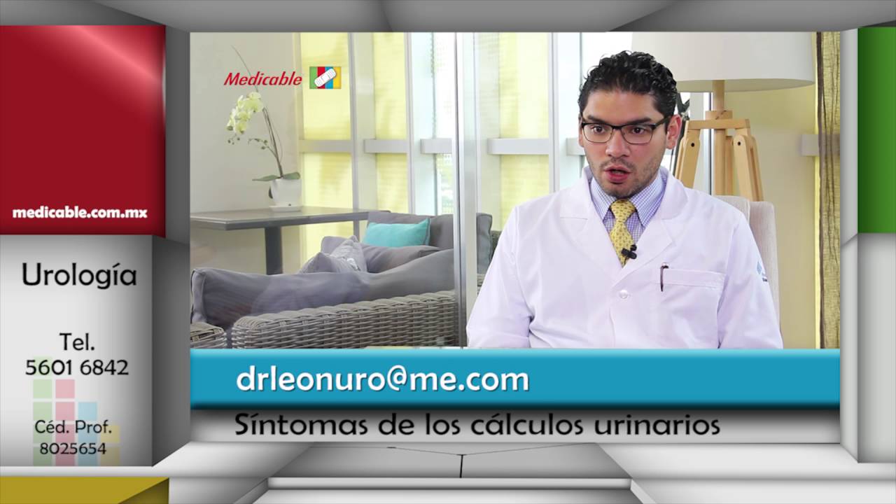 &iquest;Cu&aacute;les son los s&iacute;ntomas de los c&aacute;lculos urinarios?