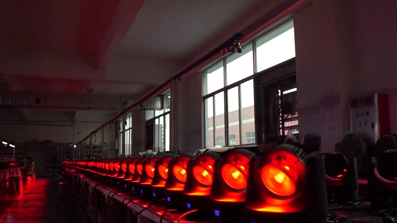 S-60 60w led beam magic dot round light rgbw 4in1, pan/tilt unlimited rotation