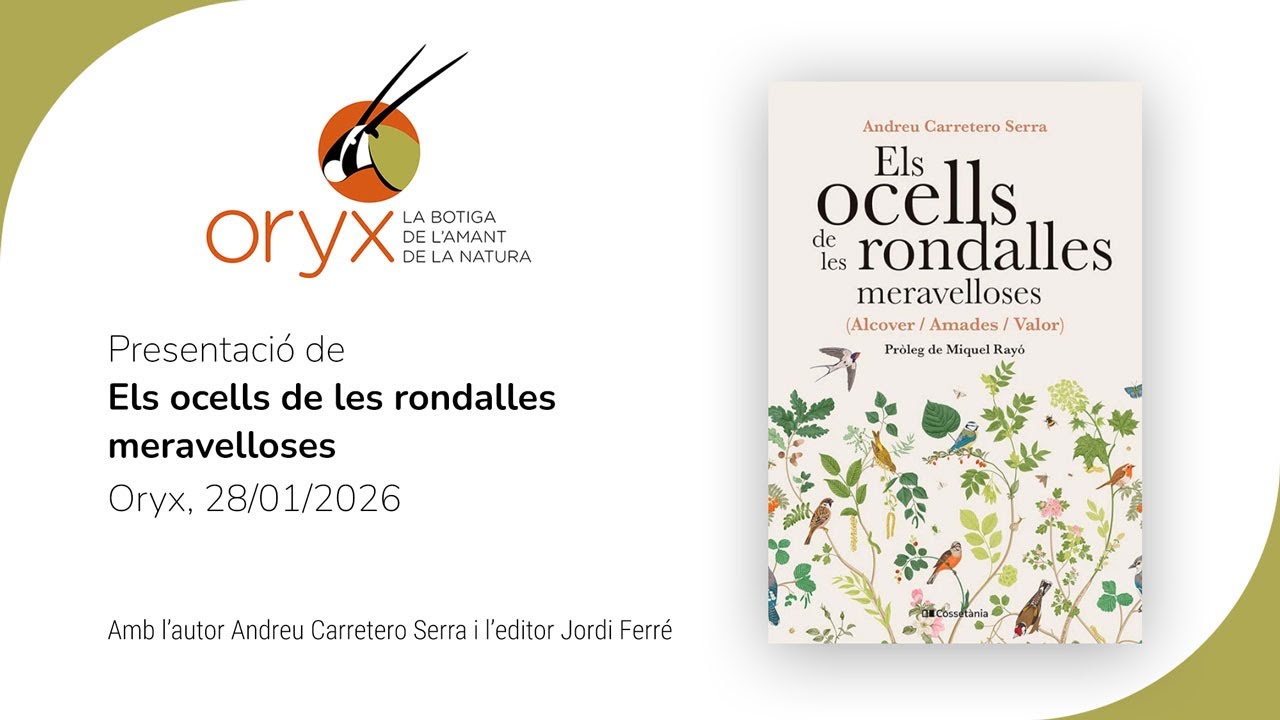 Presentació a Oryx de «Els ocells de les rondalles meravelloses» 29/01/2026