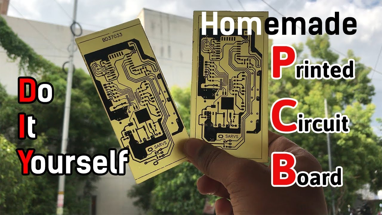 Easy Method for making PCB at home  | |  High quality PCB @home for beginner's in தமிழ் in 2022