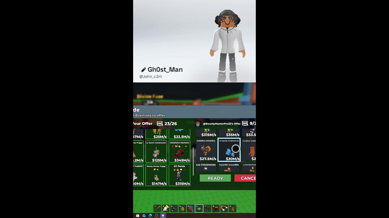 live steal a brainrot trade et giiveway!