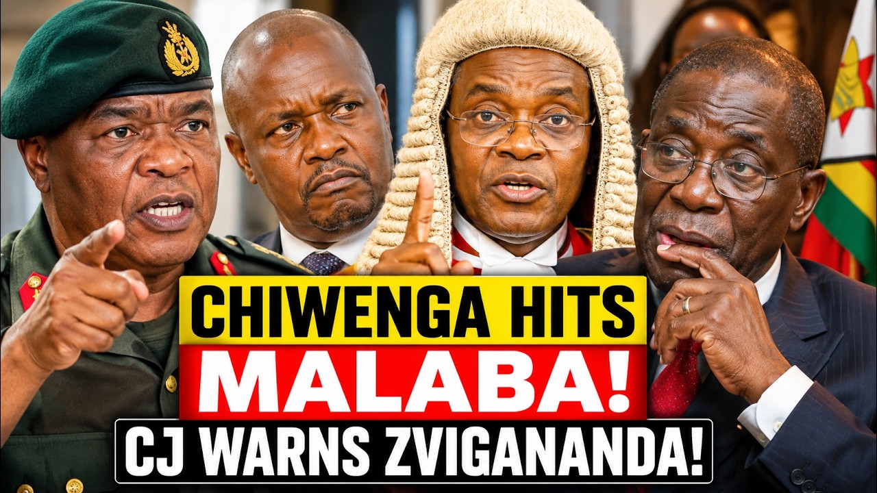 BREAKING NEWS|| VP Chiwenga Drops BOMBSHELL on Luke Malaba as Chief Justice Warns Zvigananda
