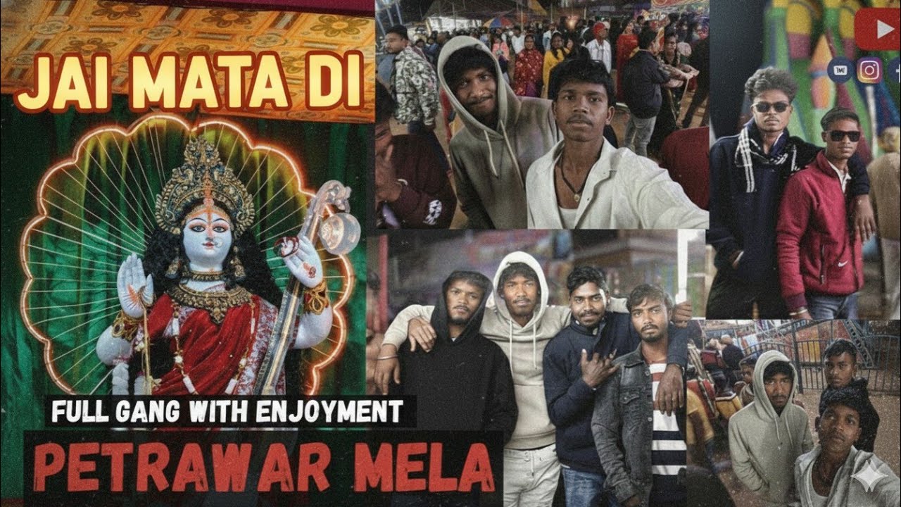 Petrawar mela full gang ke sath full enjoy.full turist video video 700 me gadi bulero picap ke sath.