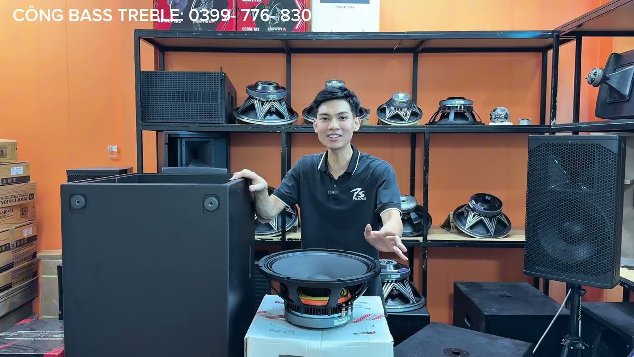 Bass Sub 40 1000w Đánh Nhạc Tức Ngực  chỉ dành cho main đẩy khoẻ BC 15100 BWAudio Nhập Khẩu Cao Cấp 