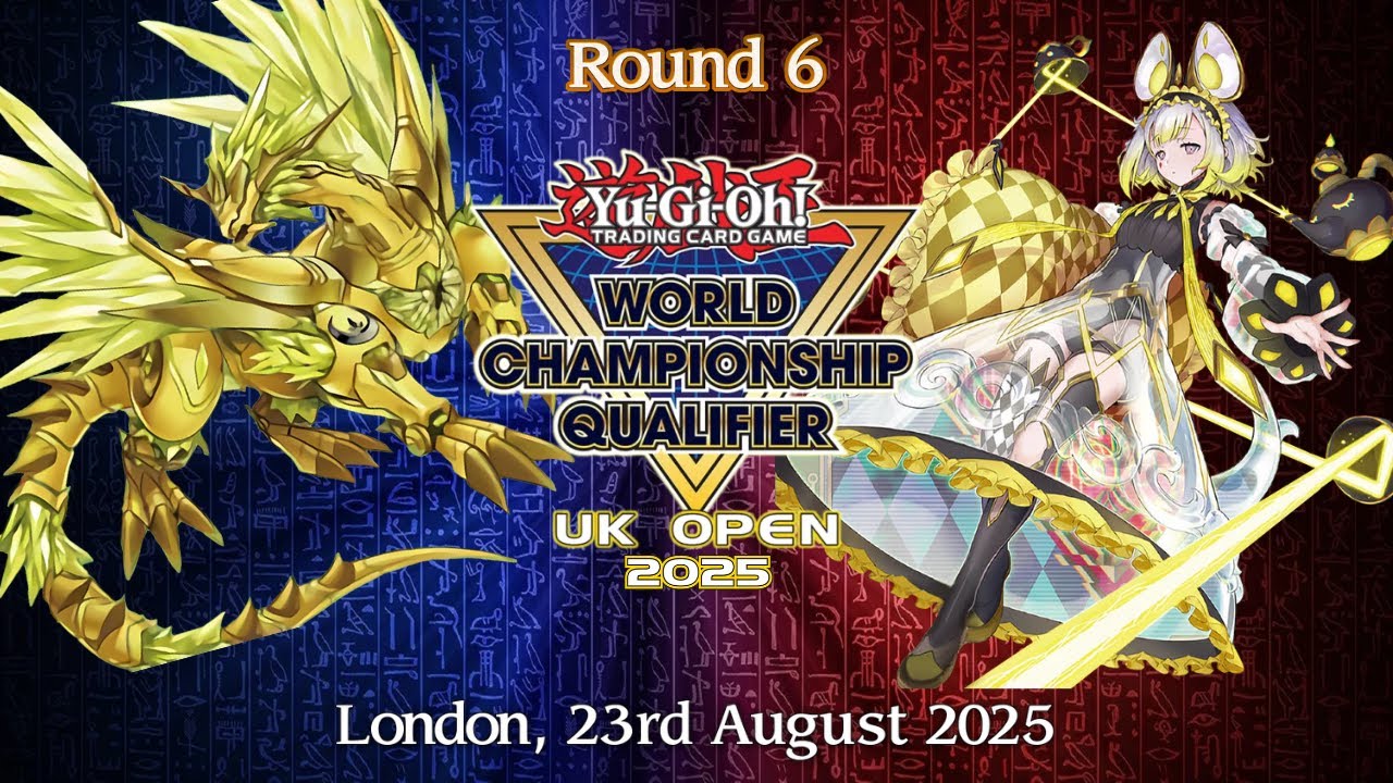 WCQ UK OPEN LONDON │ Crystron K9 VS Maliss │ Round 6 Yu-Gi-Oh! August 2025
