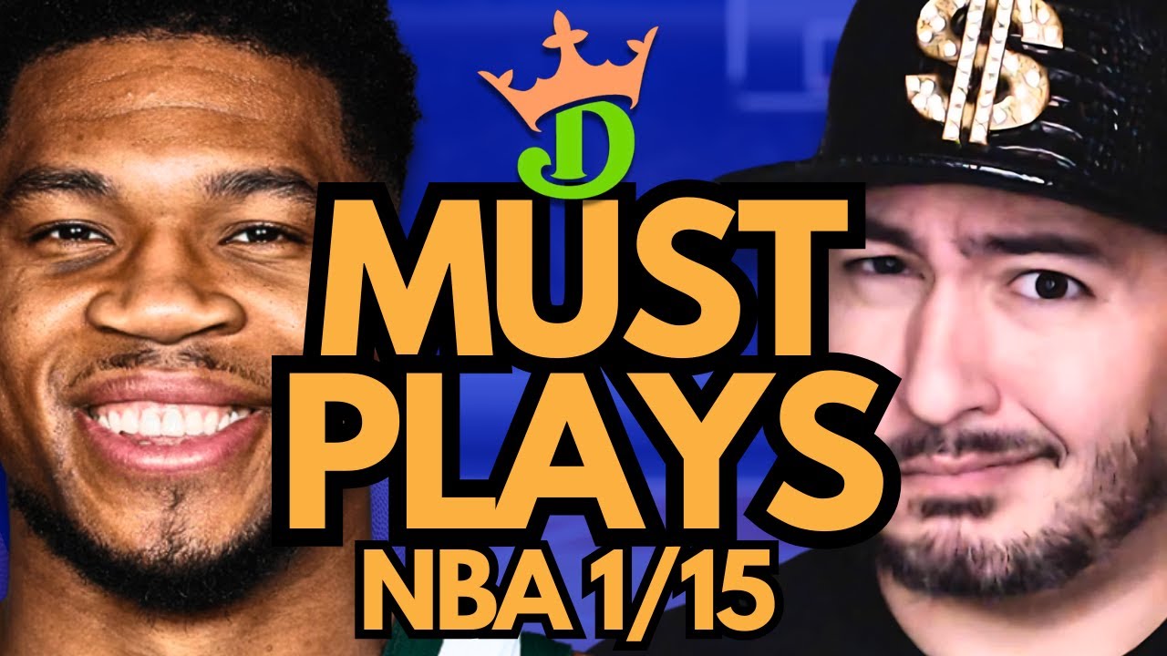 NBA DFS Thursday 1/15 (DraftKings NBA MUST PLAYS) | NBA DFS Picks