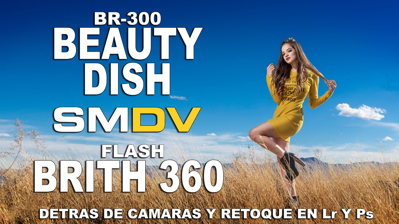 Fotos en EXTERIOR con FLASH SMDV BRITH y BEAUTY DISH por Alex Mendoza