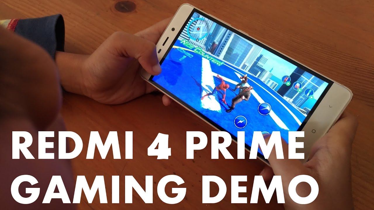 Xiaomi Redmi 4 Prime Gaming Demo - Spider-man 2, Assassin Creed Identity, Asphalt 8