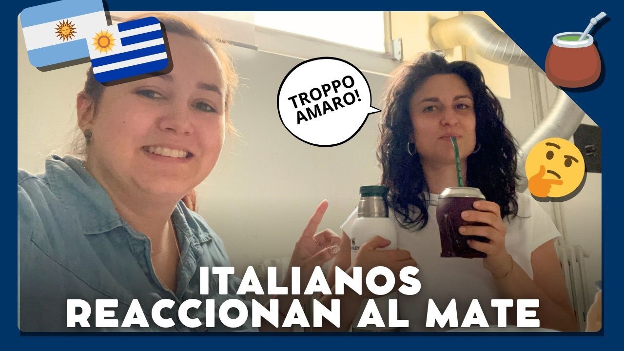 Llevé el mate a mi trabajo italiano y esto pasó