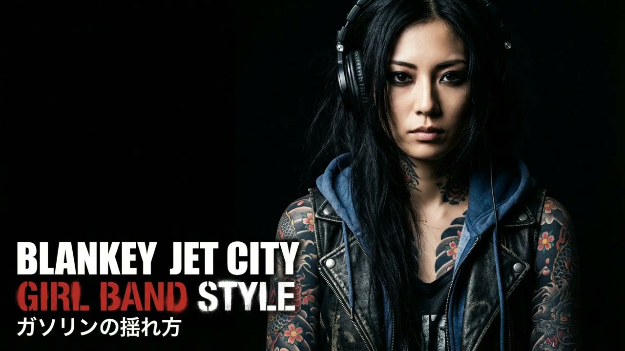 【AI Cover】BLANKEY JET CITY - ガソリンの揺れかた (爆速ガールズバンドVer.) | GEAR BLUES ARCHIVE