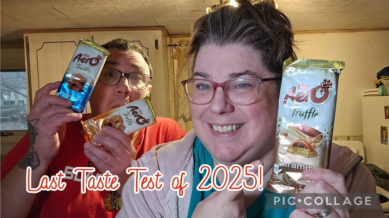New Aero Truffle Bars to try! Last taste test of 2025! 