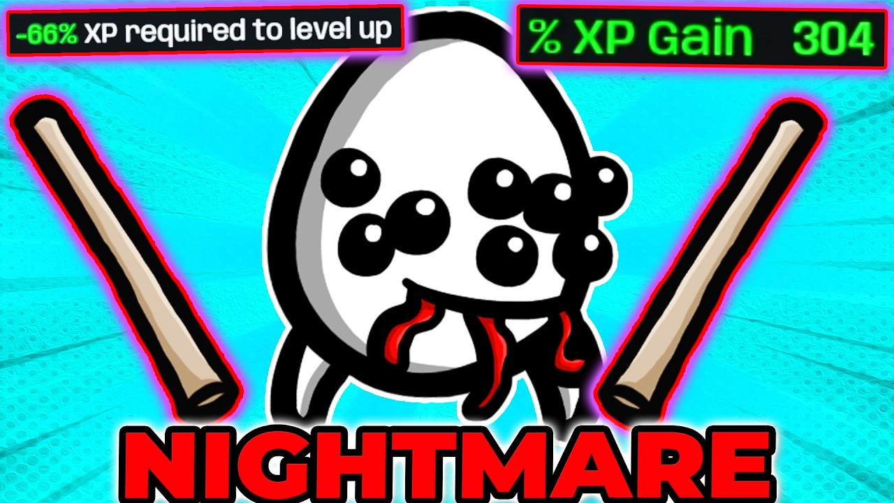 900% more Level Ups with Mutant is Insane | Brotato Nightmare