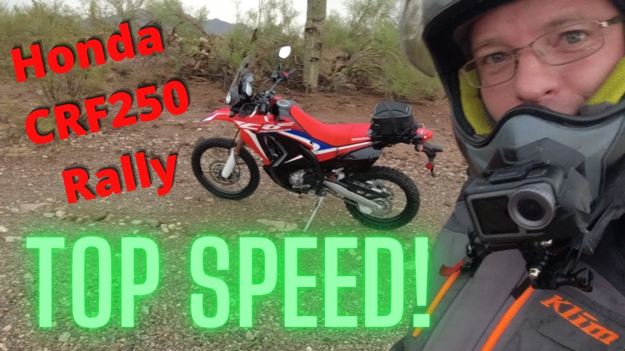 CRF250 Rally Top Speed