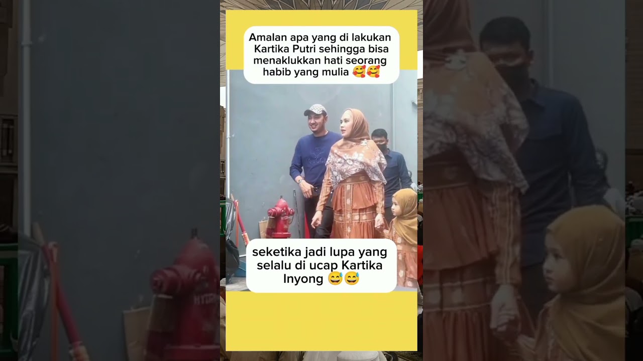 Kartika Putri suaminya seorang habib #kartikaputri #habibusman #habib #solawatan #artist #trending