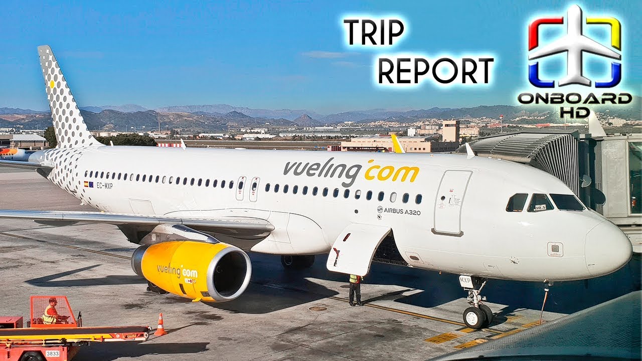 TRIP REPORT | VUELING A320 | Purple Sunset Approach! | Malaga - Santiago