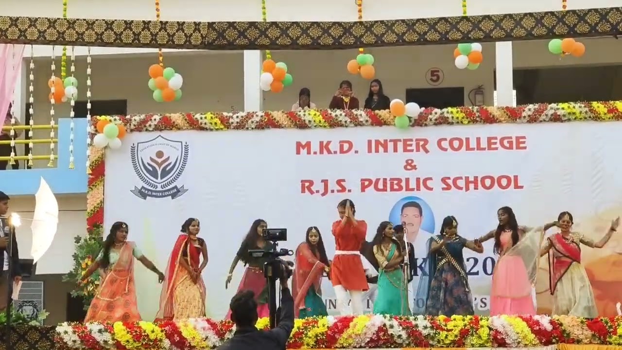 M.K.D. INTER COLLEGE & R.J.S. PUBLIC SCHOOL RASEPUR AZAMGARH Theam Song | Jai Ho Jai Ho Azamgarh |