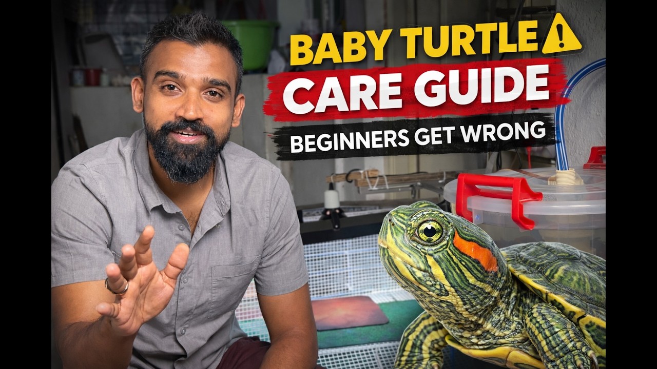 Baby Turtle Care Guide | Common Mistakes Beginners Make