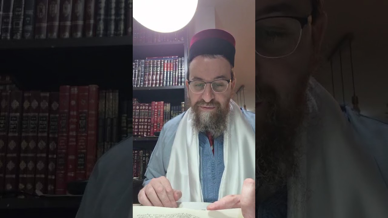  קריאת המגילה מפי הרב אבנר קדוש