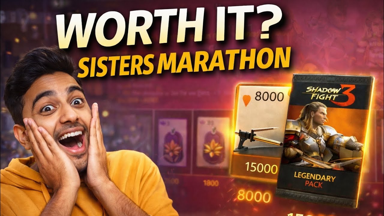 Sisters’ Marathon Guide! How to Complete It Fast + Is It Worth It? | Shadow Fight 3