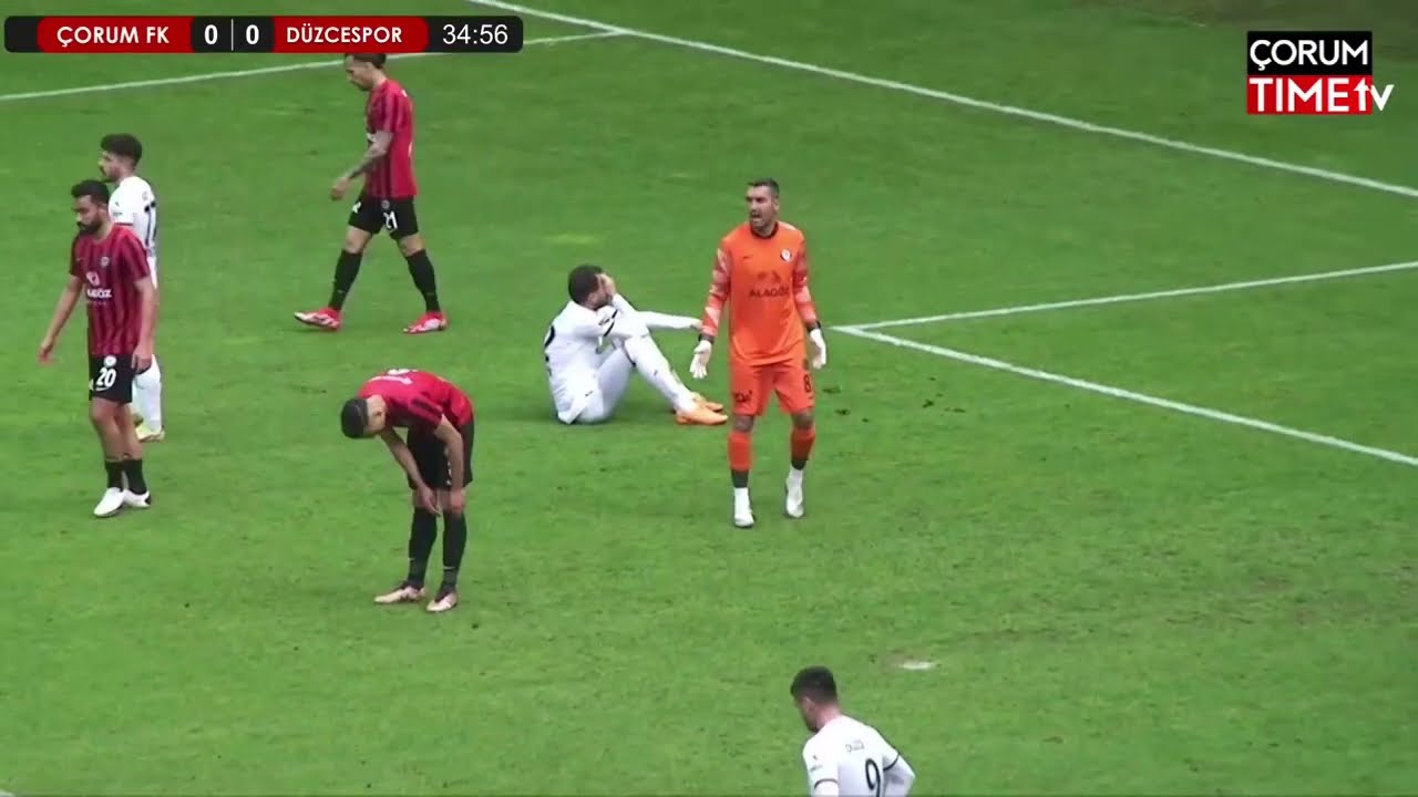 Çorum FK: 1 - Düzcespor: 0 (Geniş Özet)