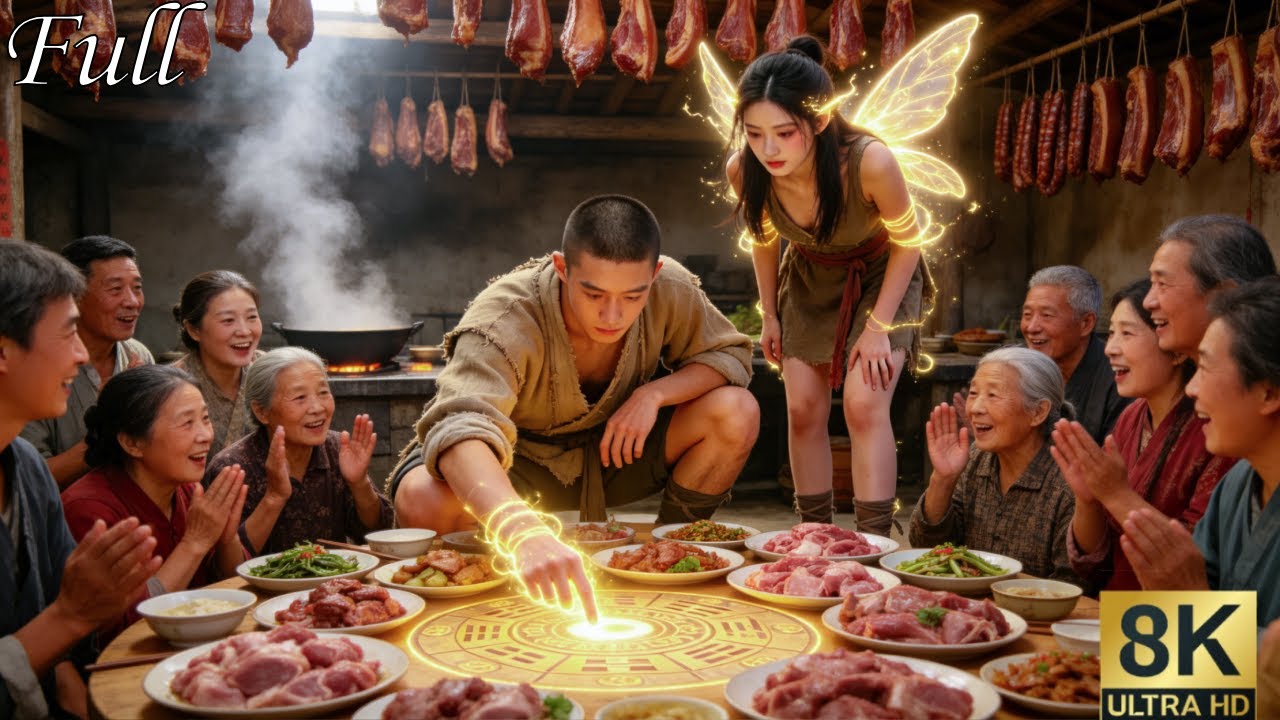 Dans la famine,remplis greniers viandes par divination!La famille supplie:où pointe signe aujourdhui