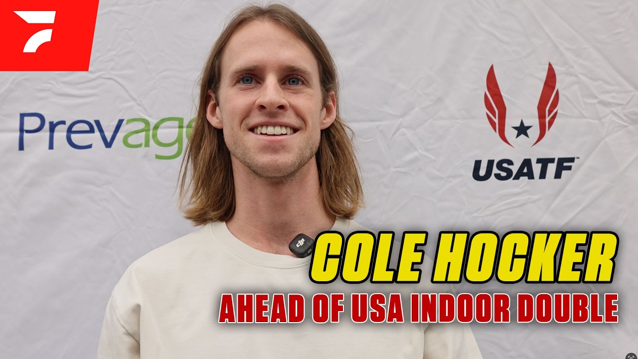 Cole Hocker Going For Double Gold At USA Indoors | Interview