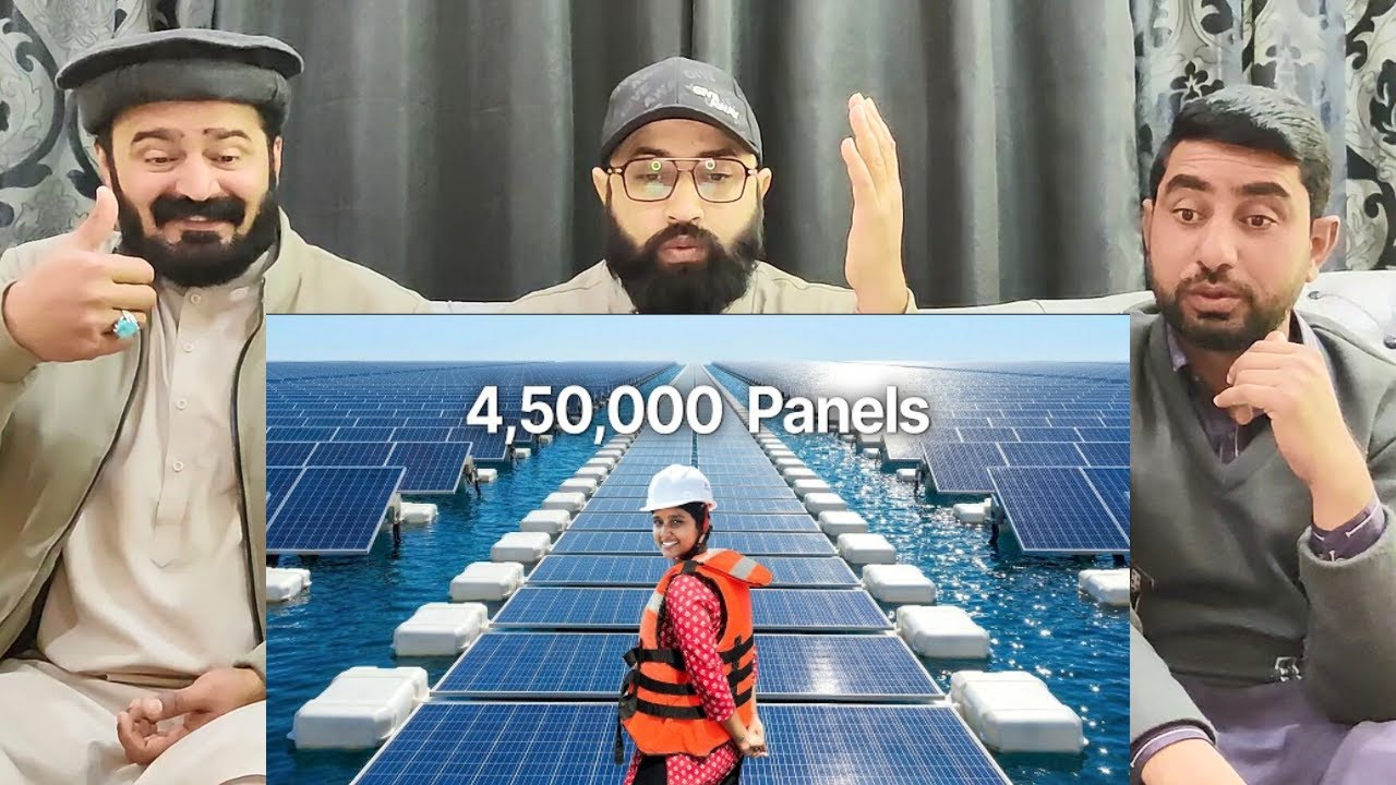 Why 4 lakh solar plates are on water!😮#pakistanireaction