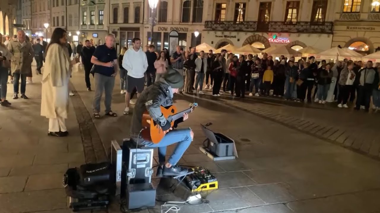 Live 🎈 Amazing Guitarist in Kraków, Poland 🇵🇱 💯💯