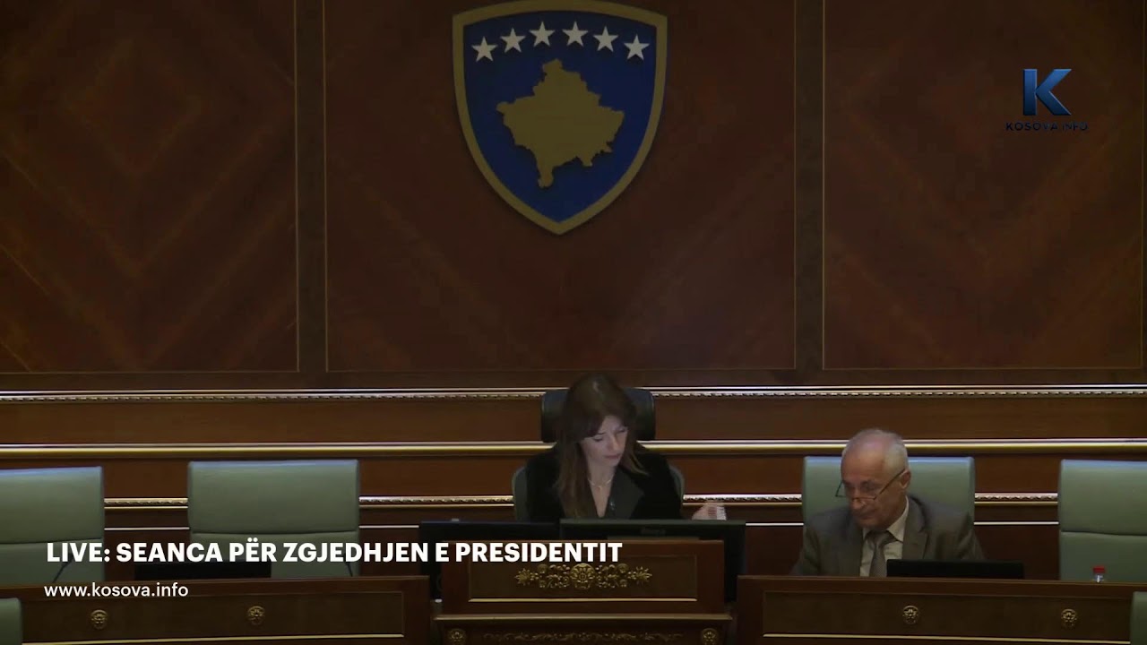 LIVE: SEANCA PËR ZGJEDHJEN E PRESIDENTIT