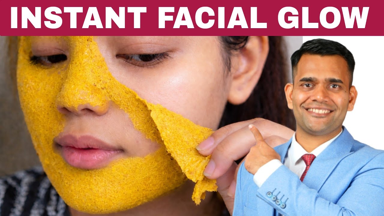 Get Instant Facial Glow | 3 Step Facial At Home - Dr. Vivek Joshi 