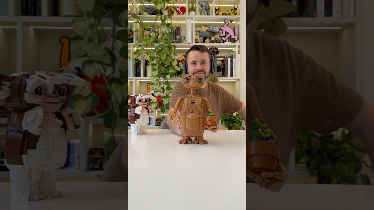 E.T. is a LEGO set now! #lego #21370 #et #extraterrestrial #rlfm #legoideas