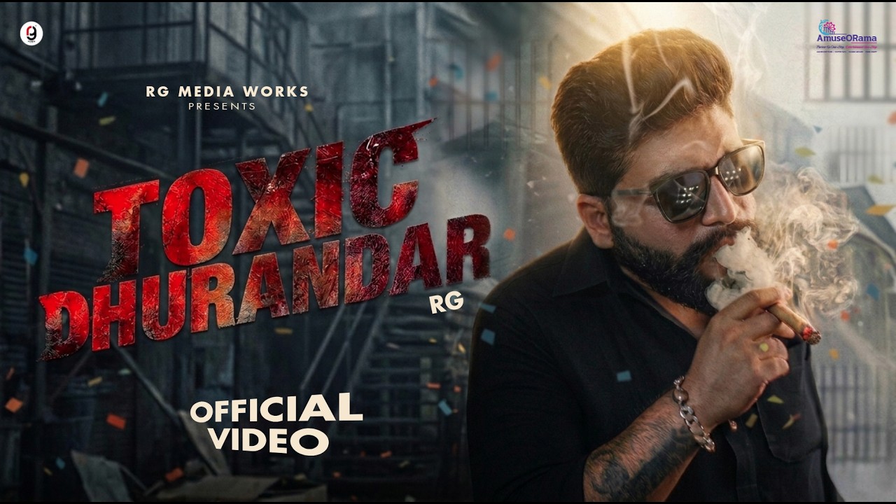 TOXIC DHURANDAR - SONG (OFFICIAL VIDEO) | RG | ADXB | HAMMIE | REACTION BY RG | RG MEDIA WORKS