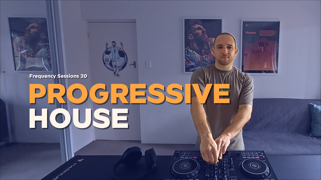 PROGRESSIVE HOUSE Deep & Melodic Mix | 1 Hour Focus Home Studio | Frequency Sessions vol 20