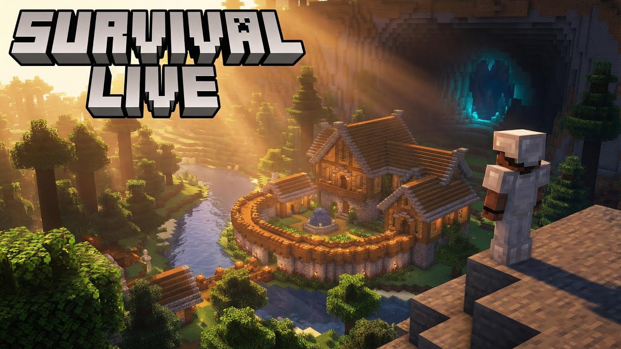 Minecraft Survival Live Hindi :😍 Excited stream | Playing Solo | #34 #live #minecraft #youtube #game