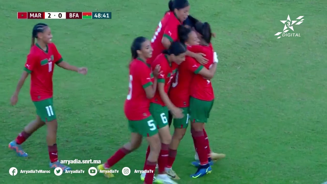 🎥| #المنتخب_الوطني_المغربي لأقل من 20 سنة يفوز على حساب منتخب بوركينافاسو بنتيجة 4-0