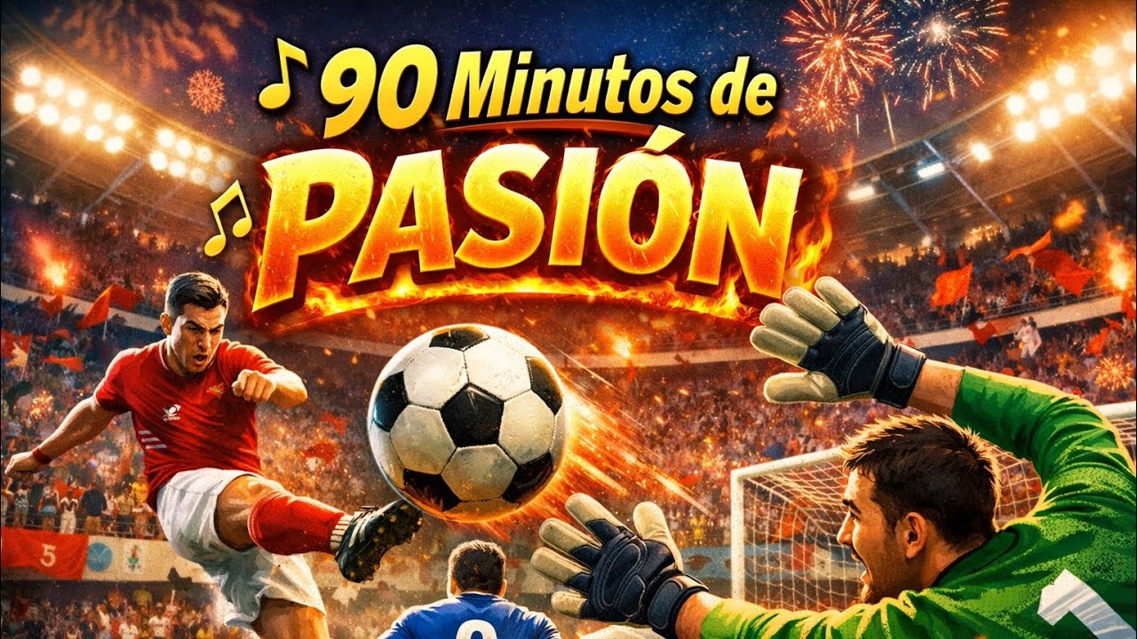 🎵 “90 Minutos de Pasión” .. Mundial Fútbol 2026