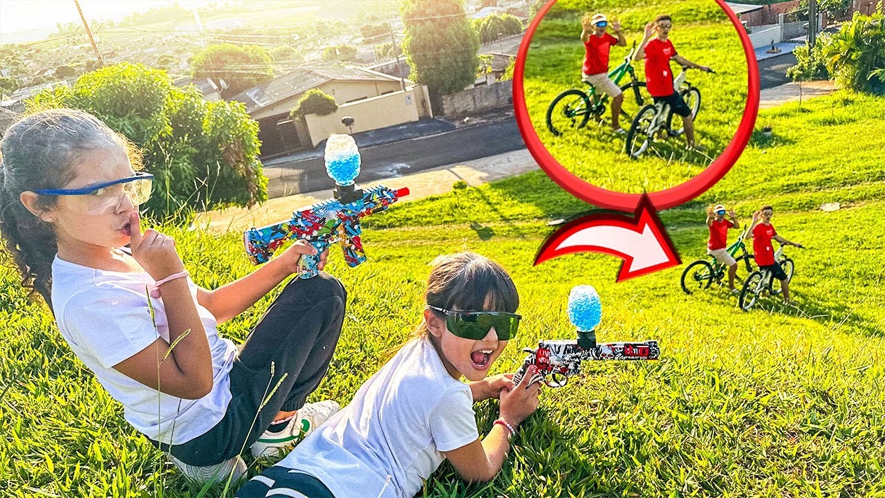 EXPULSALMOS OS VALENTÕES COM 4RMINHAS DE ORBEEZ!!! *botamos eles para correr*