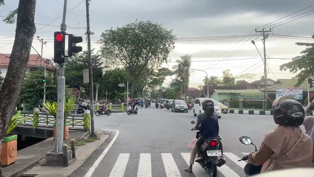 Suasana Sore  Di Pontianak Kalimantan Barat