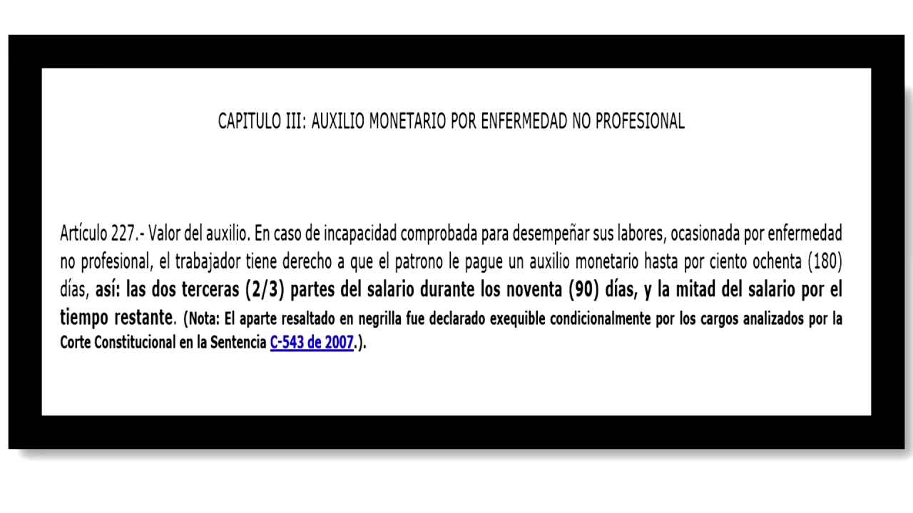 Estabilidad laboral reforzada discapacitados, incapacidades calificación