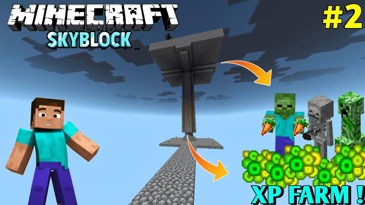 I BUILD UNLIMITED (LOOT & XP) FARM IN SKYBLOCK | MINECRAFT GAMEPLAY 