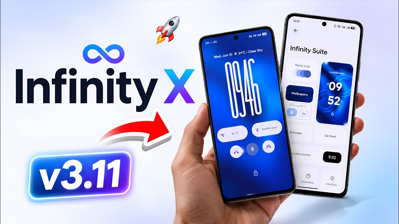 🚀 Project Infinity X v3.11 вышел: Самая красивая кастомная прошивка с НЕРЕАЛЬНЫМИ функциями 🔥
