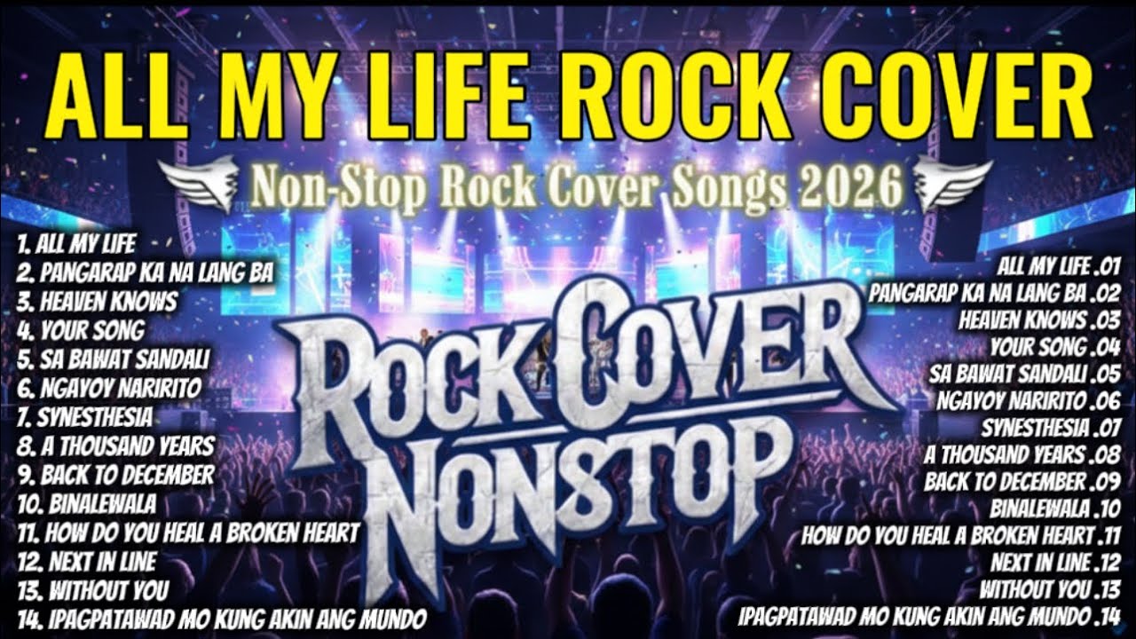 All My Life Rock Cover | Best of Rock Cover Songs Non-Stop Playlist 2026