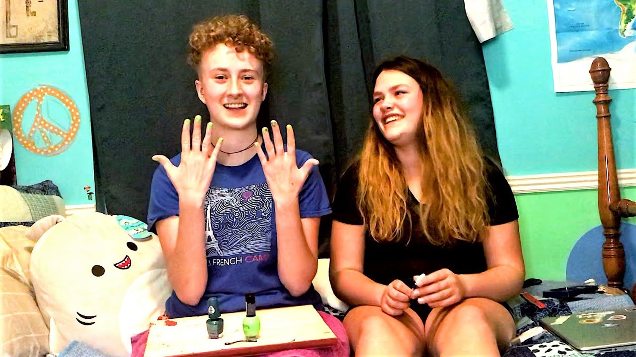 Nails- Sleepover Part Two