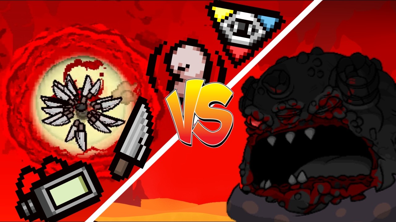 Гиперновая VS Умирающий бист {The binding of Isaac repentance}
