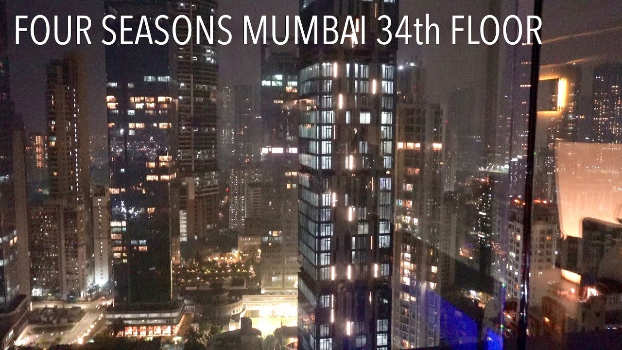 AER 34th Floor Night Views (Four Seasons Rooftop Bar) | Mumbai, IN