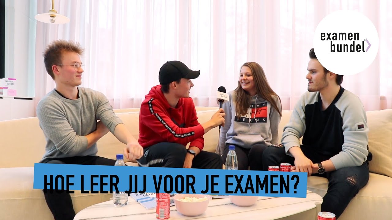 Hoe leer jij voor je examen? Tips van examenleerlingen!