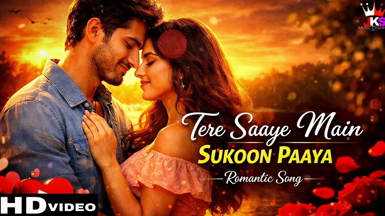 Tere Saaye Main Sukoon Paaya 💕 | Romantic Hindi Song 2026 | Heart Touching 
