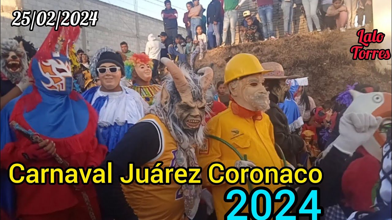 Carnaval Juárez Coronaco 2024 | un poco del primer domingo #carnaval #juárez #bandasantodomingo