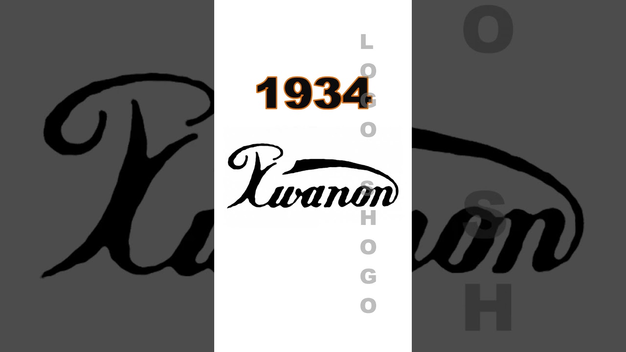 Canon Logo History #canon #history #evolution